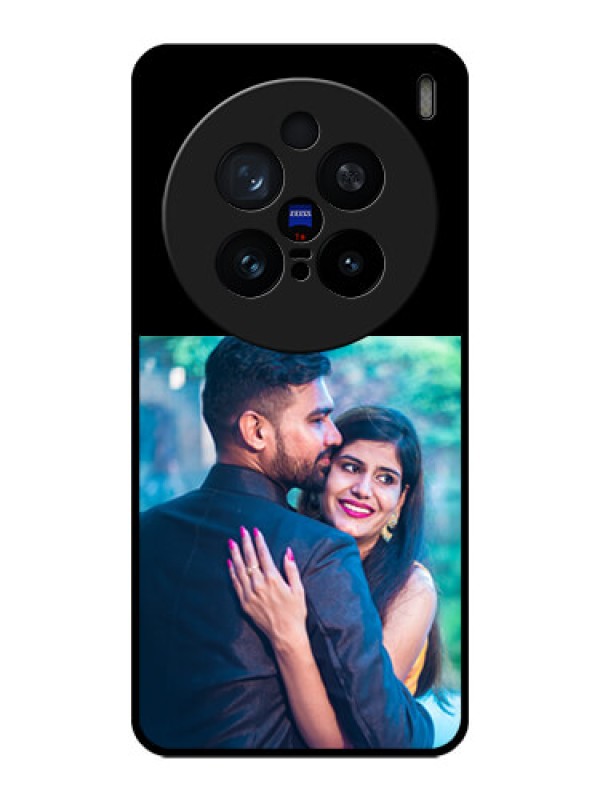 Custom Vivo X200 Pro 5G Custom Glass Phone Case - Upload Full Picture With Custom Color Design