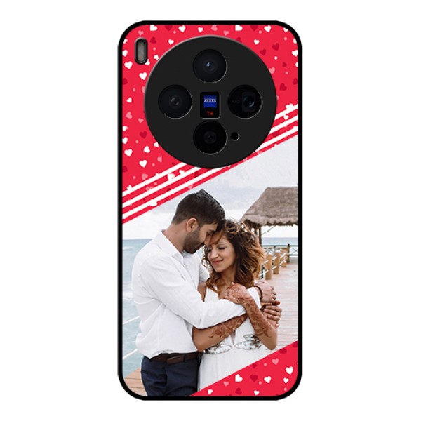 Vivo X300 5G Custom Glass Phone Case - Valentines Gift Design