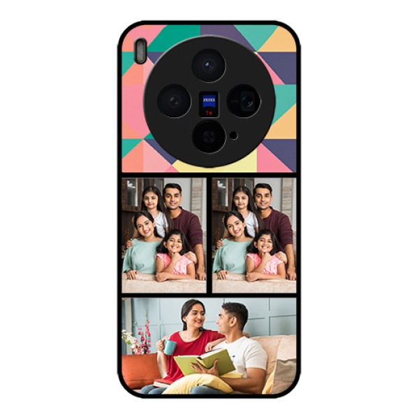 Vivo X300 5G Custom Glass Phone Case - Bulk Pic Upload Design