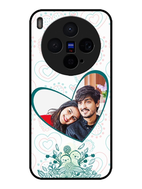 Custom Vivo X300 5G Custom Glass Phone Case - Premium Couple Design