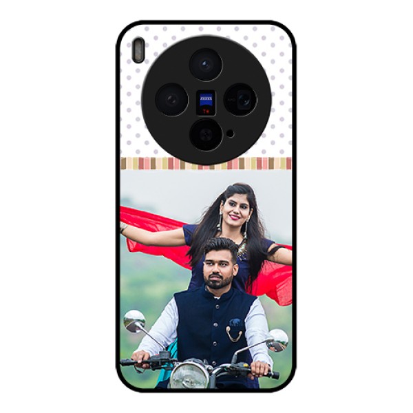 Vivo X300 5G Custom Glass Phone Case - Cute Family Design