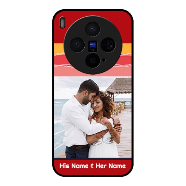 Vivo X300 5G Custom Glass Phone Case - Colorful Case Design