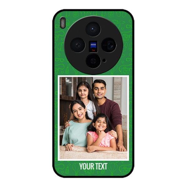 Vivo X300 5G Custom Glass Phone Case - Picture Upload Design