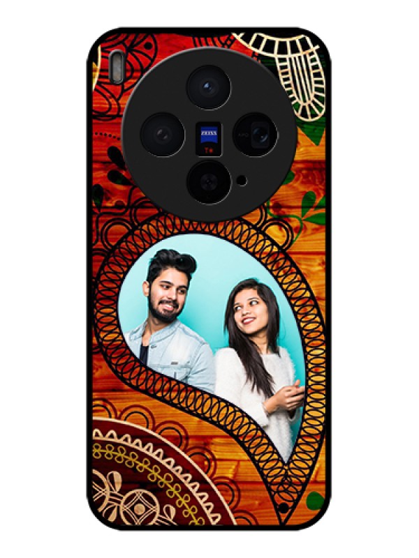 Custom Vivo X300 5G Custom Glass Phone Case - Abstract Colorful Design