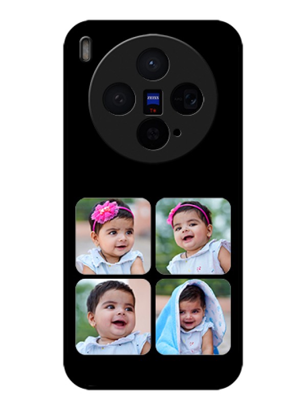Custom Vivo X300 5G Custom Glass Phone Case - Multiple Pictures Design