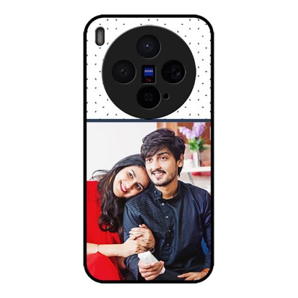 Vivo X300 5G Custom Glass Phone Case - Premium Dot Design