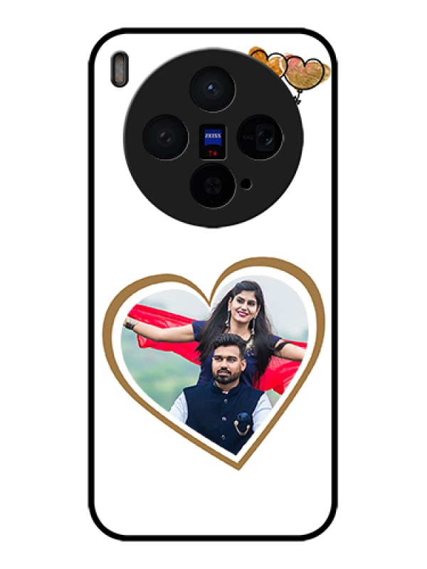 Custom Vivo X300 5G Custom Glass Phone Case - You & Me Design
