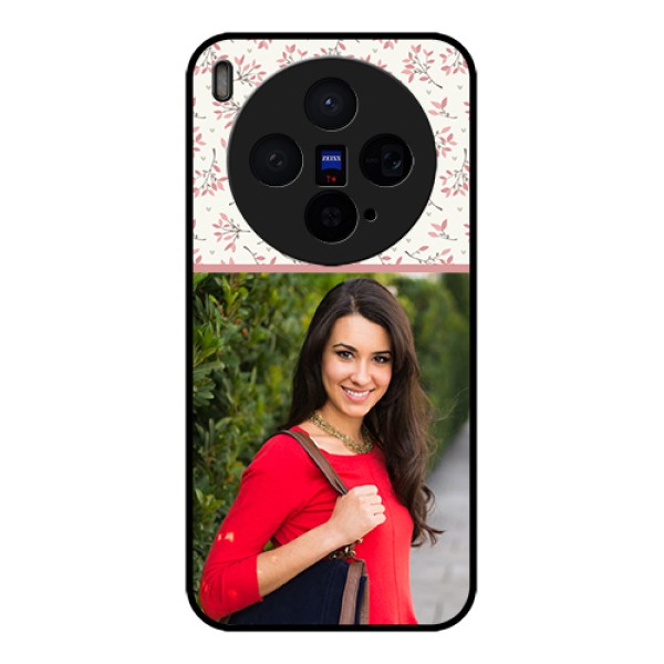 Vivo X300 5G Custom Glass Phone Case - Stunning Floral Design