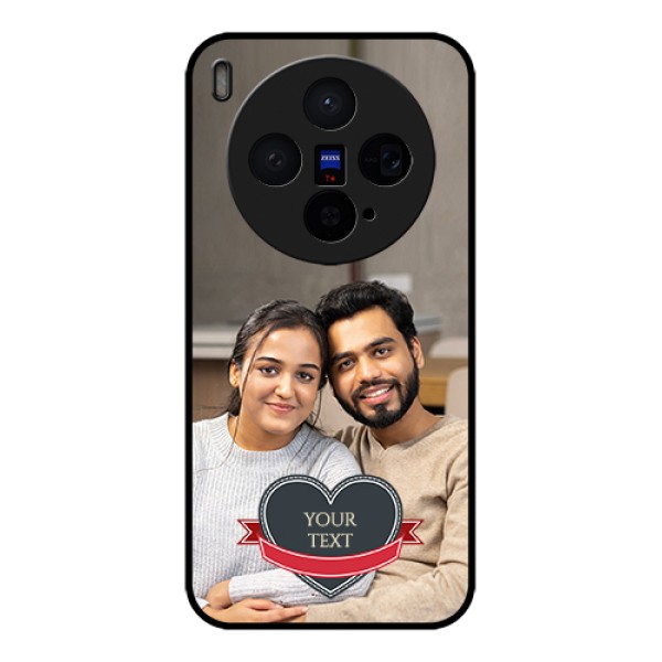 Vivo X300 5G Custom Glass Phone Case - Just Married Couple Design