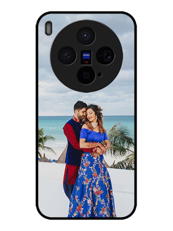 Custom Vivo X300 5G Custom Glass Phone Case - Upload Full Picture Design