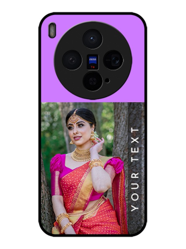 Custom Vivo X300 5G Custom Glass Phone Case - Birthday Icons Design