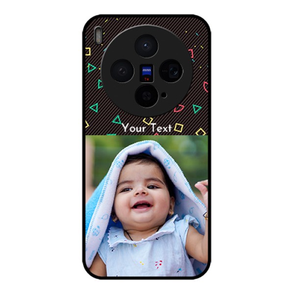 Vivo X300 5G Custom Glass Phone Case - With Confetti Birthday Design Vivo X300 5G Custom Glass Phone Case - With Confetti Birthday Design