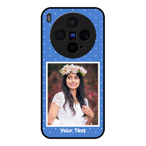 Vivo X300 5G Custom Glass Phone Case - Polka Dots Design