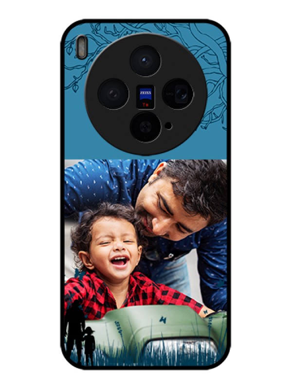Custom Vivo X300 5G Custom Glass Phone Case - Best Dad Design