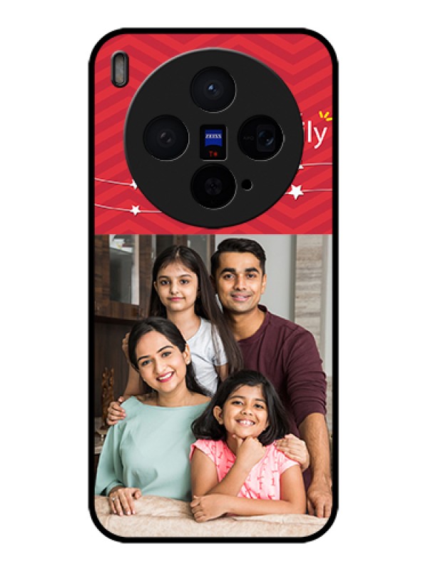 Custom Vivo X300 5G Custom Glass Phone Case - Happy Family Design