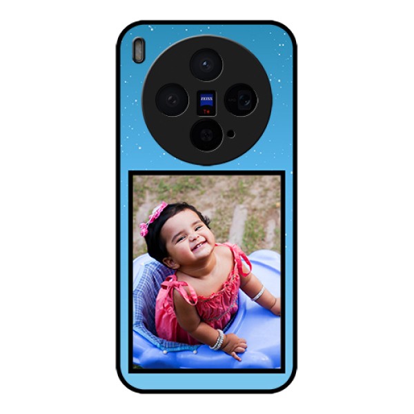 Vivo X300 5G Custom Glass Phone Case - Wave Pattern Colorful Design