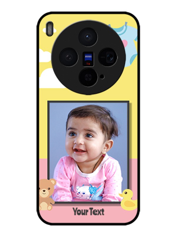 Custom Vivo X300 5G Custom Glass Phone Case - Kids 2 Color Design