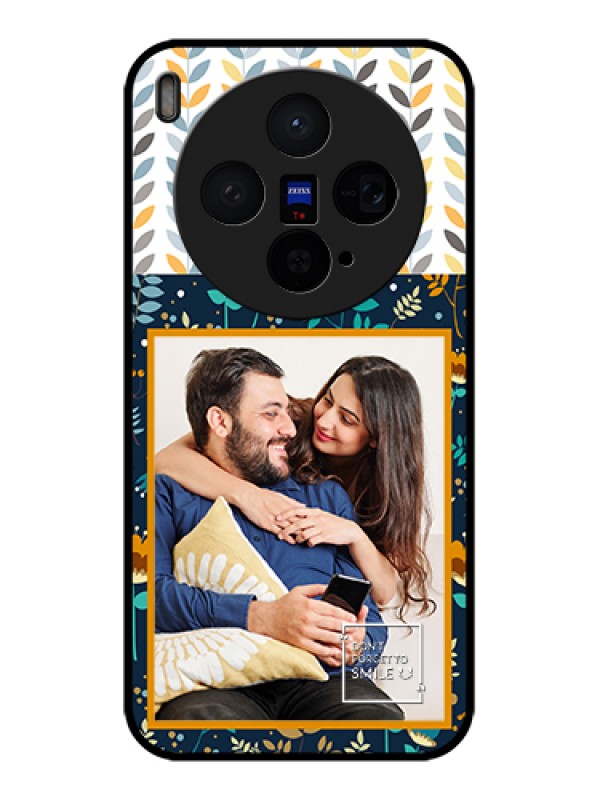 Custom Vivo X300 5G Custom Glass Phone Case - Pattern Design