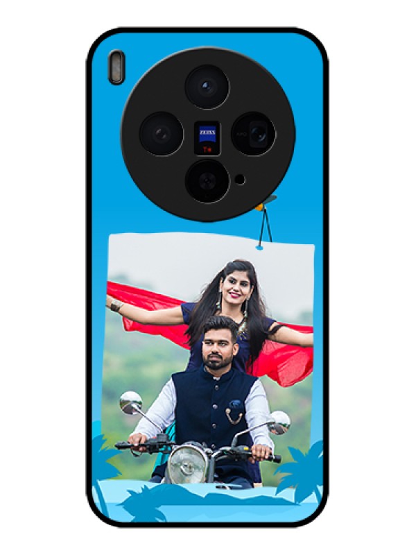 Custom Vivo X300 5G Custom Glass Phone Case - Traveller Design