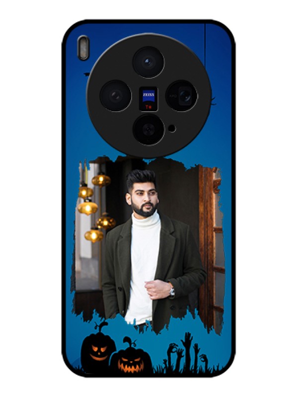 Custom Vivo X300 5G Custom Glass Phone Case - With Pro Halloween Design