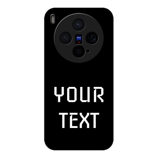 Vivo X300 5G Custom Glass Phone Case - Your Name Design