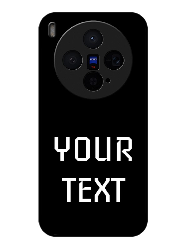 Custom Vivo X300 5G Custom Glass Phone Case - Your Name Design