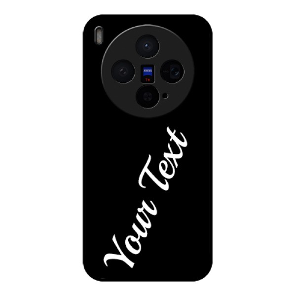 Vivo X300 5G Custom Glass Phone Case - With Your Name Design
