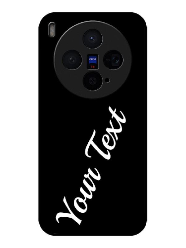 Custom Vivo X300 5G Custom Glass Phone Case - With Your Name Design