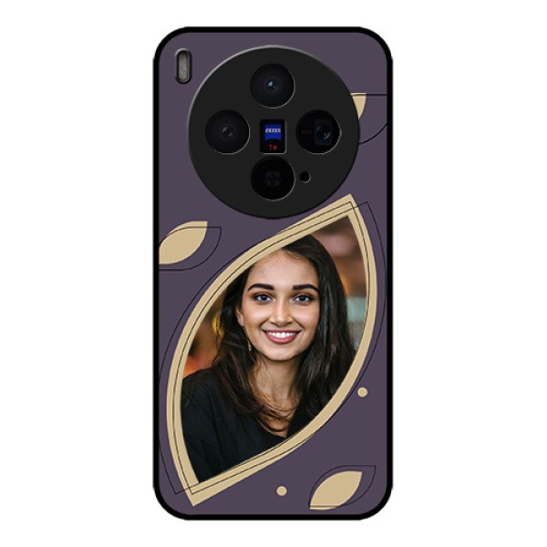 Vivo X300 5G Custom Glass Phone Case - Falling Leaf Design