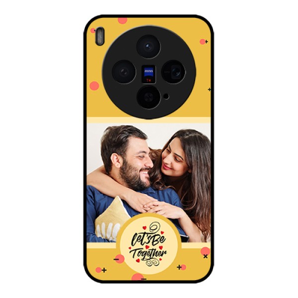 Vivo X300 5G Custom Glass Phone Case - Lets Be Together Design