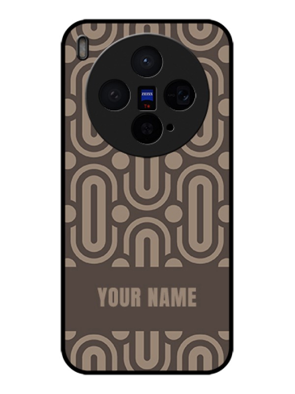 Custom Vivo X300 5G Custom Glass Phone Case - Captivating Zero Pattern Design