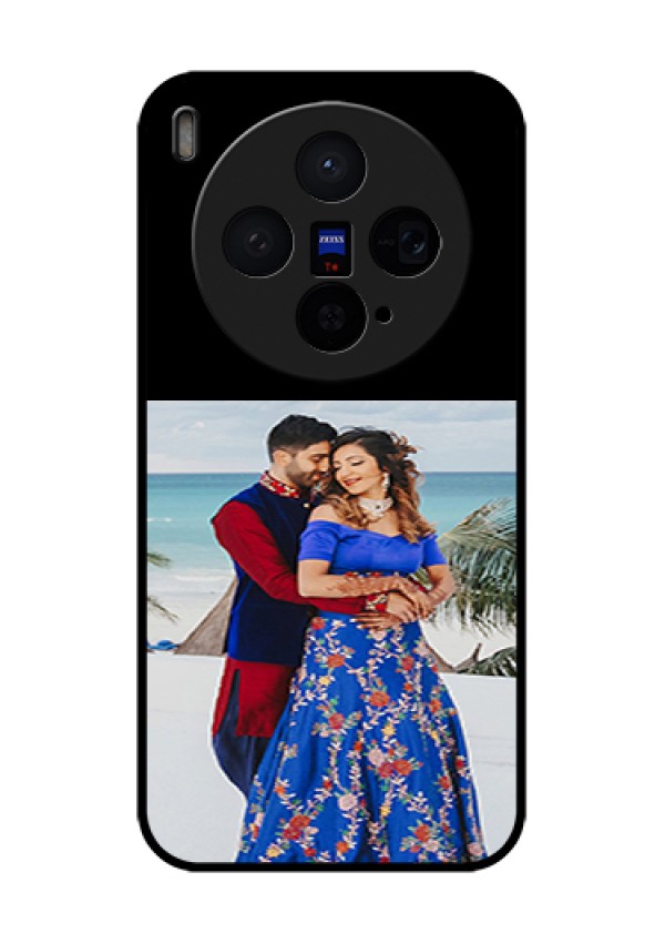 Vivo X300 5G Custom Glass Phone Case - Upload Full Picture With Custom Color Design