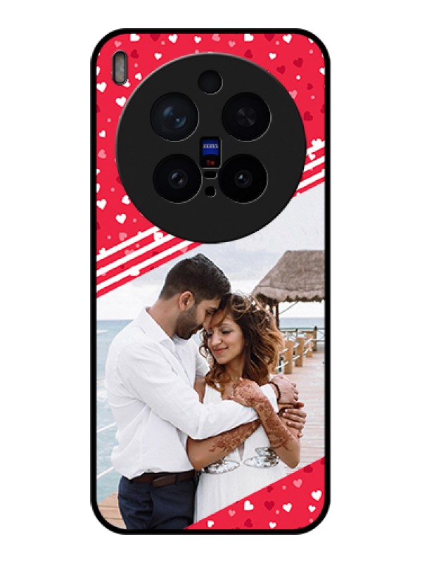 Custom Vivo X300 Pro 5G Custom Glass Phone Case - Valentines Gift Design