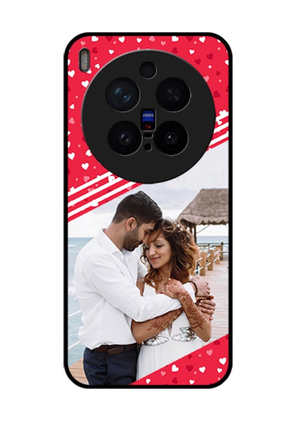 Vivo X300 Pro 5G Custom Glass Phone Case - Valentines Gift Design