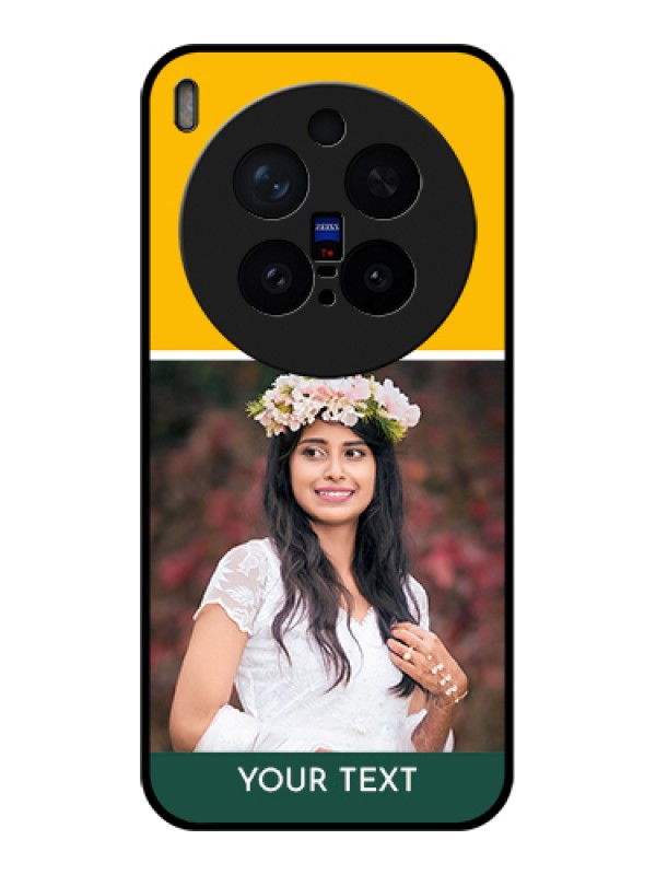 Custom Vivo X300 Pro 5G Custom Glass Phone Case - Love You Design