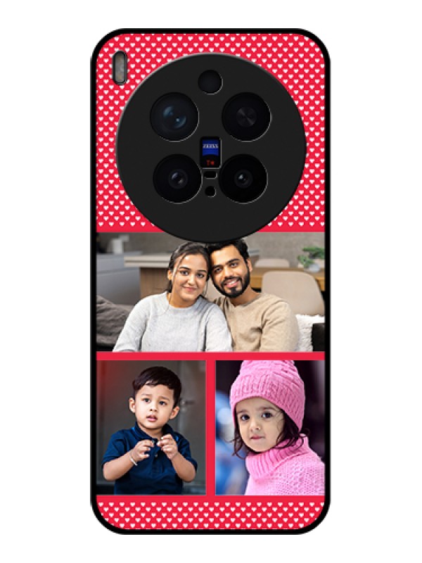 Custom Vivo X300 Pro 5G Custom Glass Phone Case - Bulk Photo Upload Design