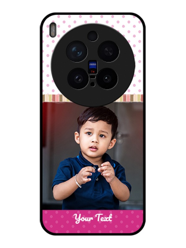 Custom Vivo X300 Pro 5G Custom Glass Phone Case - Cute Girls Cover Design