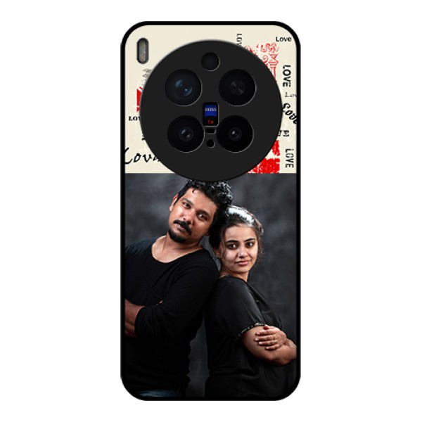 Vivo X300 Pro 5G Custom Glass Phone Case - Trendy Love Design Case