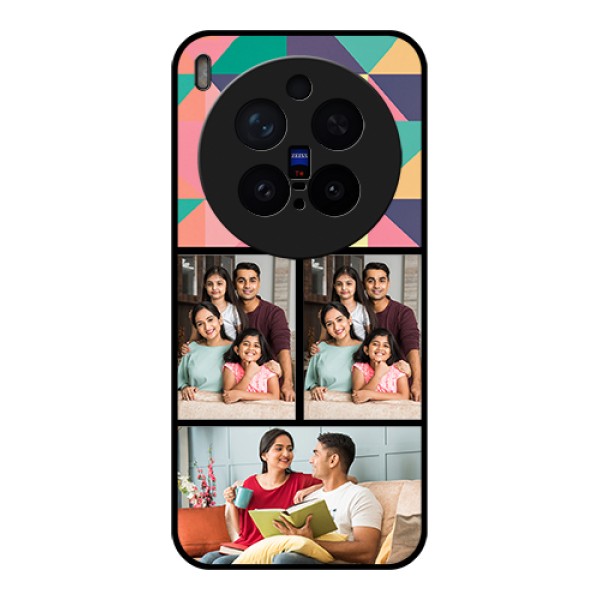 Vivo X300 Pro 5G Custom Glass Phone Case - Bulk Pic Upload Design