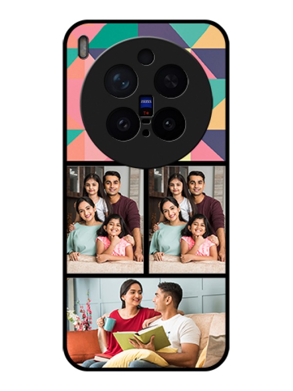 Custom Vivo X300 Pro 5G Custom Glass Phone Case - Bulk Pic Upload Design