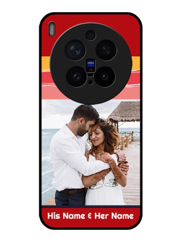 Custom Vivo X300 Pro 5G Custom Glass Phone Case - Colorful Case Design