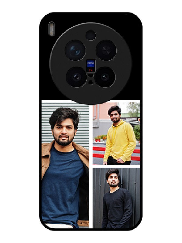 Custom Vivo X300 Pro 5G Custom Glass Phone Case - Upload Multiple Picture Design