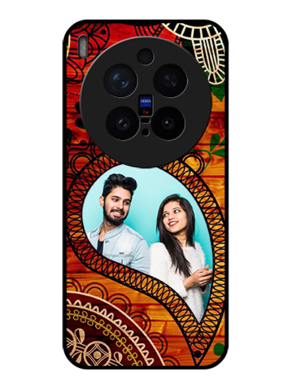 Custom Vivo X300 Pro 5G Custom Glass Phone Case - Abstract Colorful Design