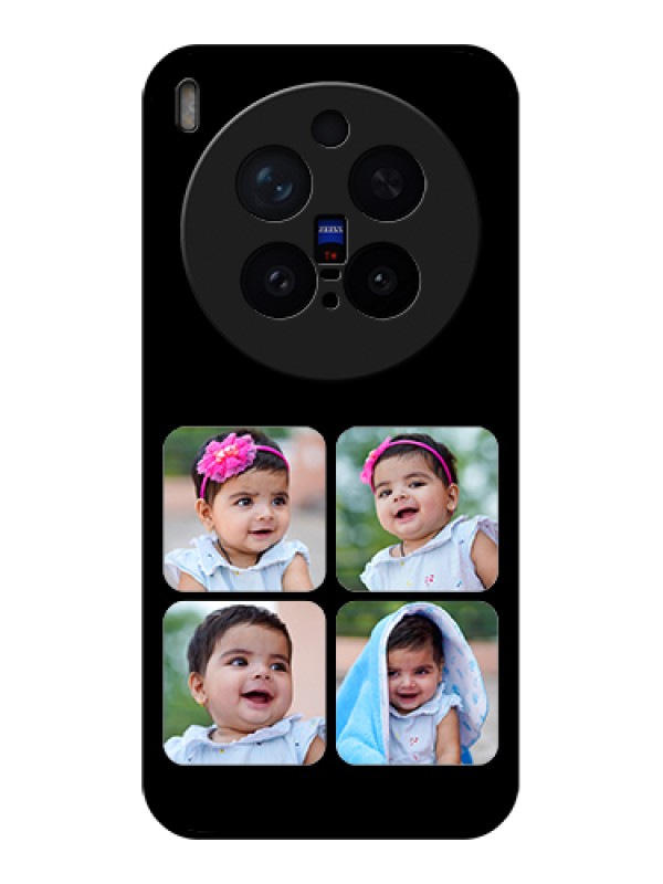 Custom Vivo X300 Pro 5G Custom Glass Phone Case - Multiple Pictures Design