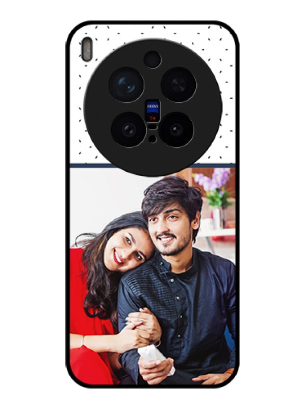 Custom Vivo X300 Pro 5G Custom Glass Phone Case - Premium Dot Design