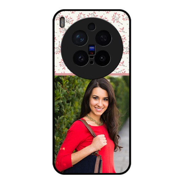 Vivo X300 Pro 5G Custom Glass Phone Case - Stunning Floral Design