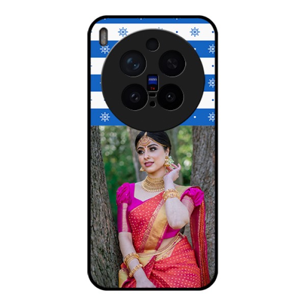 Vivo X300 Pro 5G Custom Glass Phone Case - Snow Pattern Design