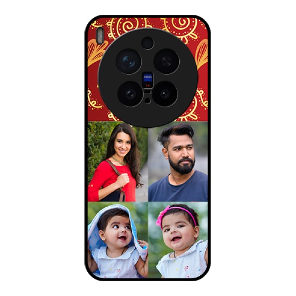 Vivo X300 Pro 5G Custom Glass Phone Case - 4 Image Traditional Design