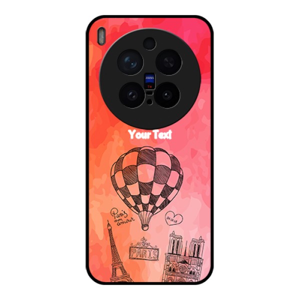 Vivo X300 Pro 5G Custom Glass Phone Case - Paris Theme Design