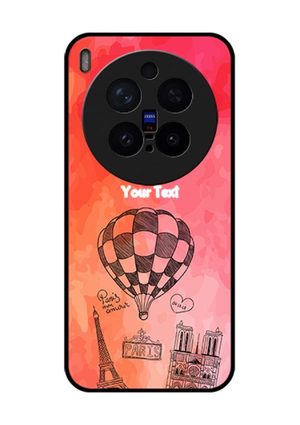 Vivo X300 Pro 5G Custom Glass Phone Case - Paris Theme Design